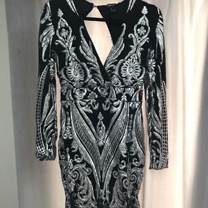 Small sequinned dress